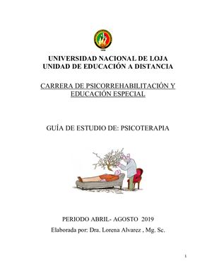 Guia De Psicoterapia