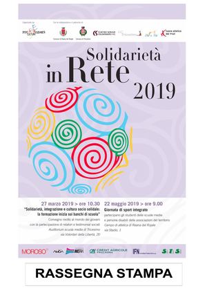 2019 Solidarietà In Rete - Rassegna Stampa