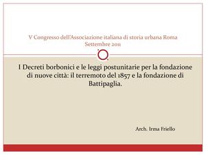 Lezione 2 La Storia Di Battipaglia