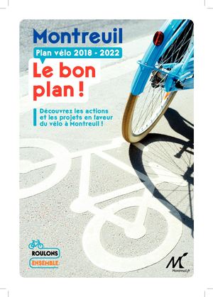 Montreuil : Plan vélo 2018-2022