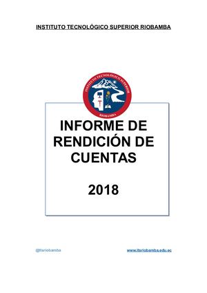 Informe De Rendicion De Cuentas 2018(1)