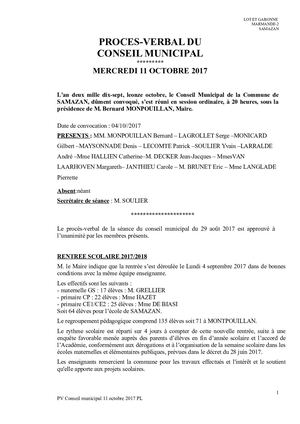 PV CM  11 10 2017 PL