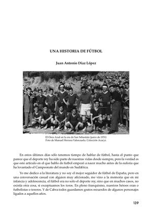 Una Historia De Futbol