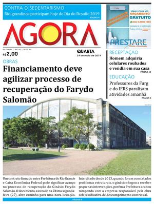 Jornal Agora - Edição 12358 - 29 de Maio de 2019