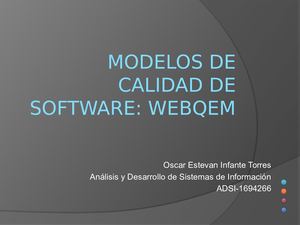 Calidad De Software