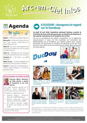 Arc-en-Ciel Infos N°87 - Juin2019