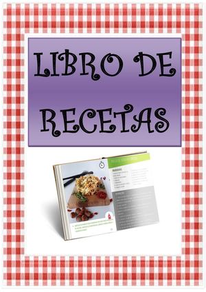LIBRO DE RECETAS