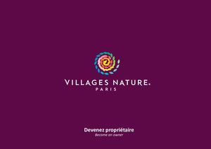 Brochure Villages Nature Paris FR/EN