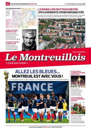 Le Montreuillois n°77- Du 30 mai au 13 juin 2019