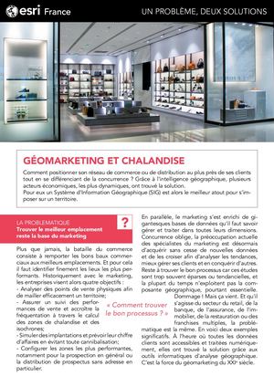 Livre blanc - Géomarketing & Chalandise