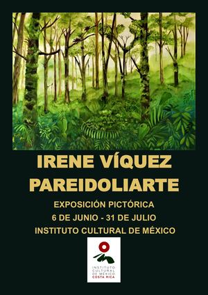 Irene Víquez, Pareidoliarte, Exposición