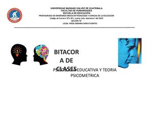 Bitacora Psicologia y Psicometria