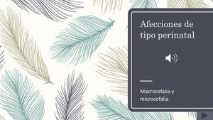 Micro Y Macrocefalia Convertido