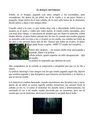 EL BOSQUE MISTERIOSO