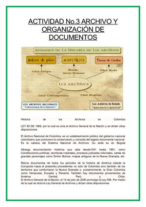 Cartilla De Archivos Sena 1 2019