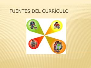 Fuentes Del Curriculo