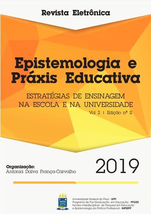 Epistemologia e Práxis Educativa - Vol 2