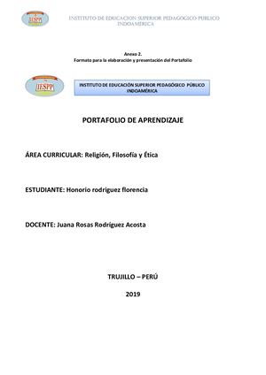 Portafolio Virtual De Religion