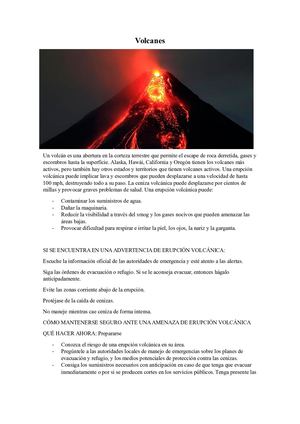 Volcanes