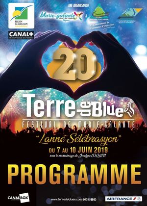 Programme du Festival Terre de Blues de Marie-Galante 2019