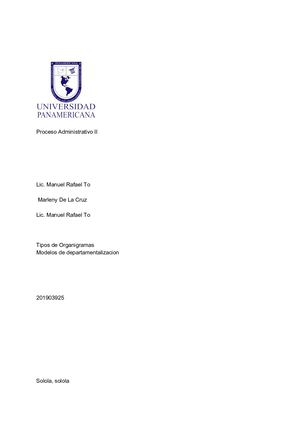 Organigrama Vertical