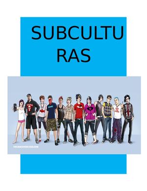 Subculturas