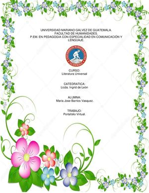 Portafolio Literatura