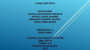 Exposición Carga Eléctrica