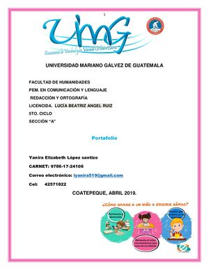 Portafolio Redaccion Yani