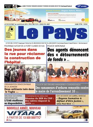 Le Pays Du 03:06:2019