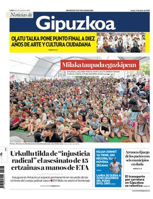 Noticias de Gipuzkoa 20190603