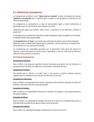 4 Las Competencias Nociones Y Fundamentos