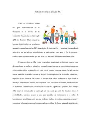 Calaméo - Rol Del Docente En El Siglo Xxi