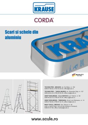 Sisteme de scari si schele - KRAUSE
