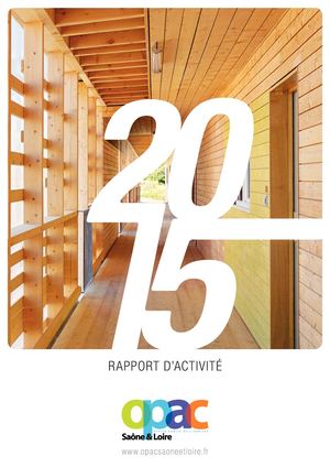 Rapport d'activité 2015