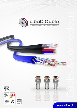 Elbac: Câbles et connecteurs