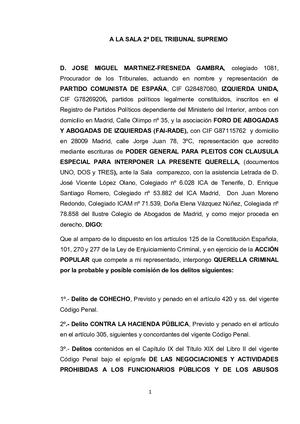 181205 Jcbb1 Querella Firmada Por Iu Contra Grupo Criminal Jci