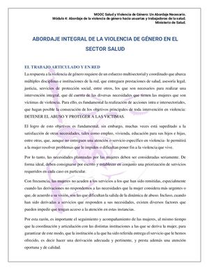 Calaméo - Abordaje Integral De La Violencia De Género En El Sector Salud