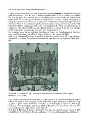 L' église SAINT-PAUL DE SAINT-POL-SUR-TERNOISE