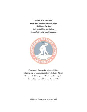 Investigacion De Campo Entrega Final Iván Ramos