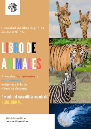 LIBRO SOBRE ANIMALES