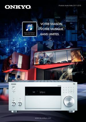 Catalogue Audio & Vidéo ONKYO