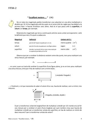 Fitxa 2 Escalfant Motors Ii