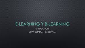 Calaméo - E Learning Y B Learning