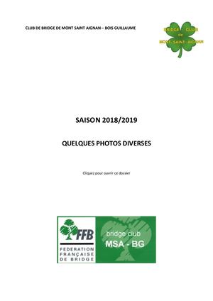 Diverses saison 2018_2019