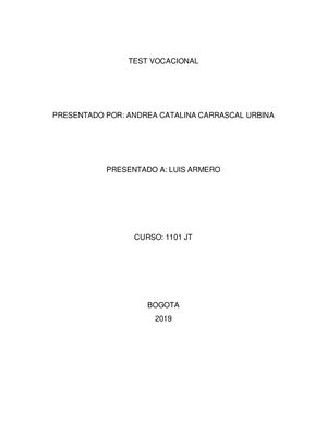 Test Vocacional