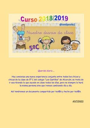 Nuestro Diario de Clase 5º C - Curso 18/19
