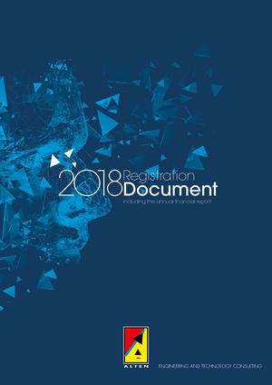 Alten Registration Document 2018