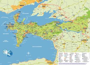 Carte Touristique 2019 OT Crozon Aulne Maritime