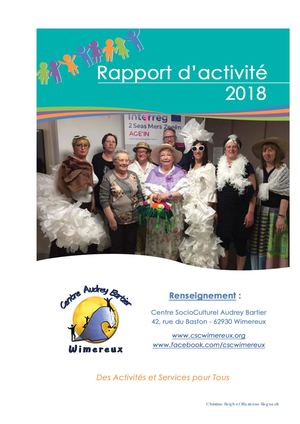 Rapport D'activité 2018